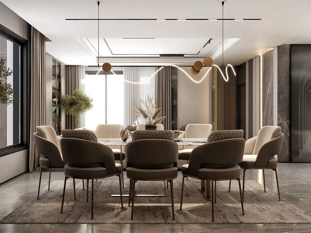 Miami Yemek Odası Takımı